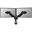 NEOMOUNTS Next One SL Desk Mount Double Display Sliding VESA topfix