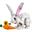 LEGO Creator 3in1 31133 Weißer Hase Tierspielzeug