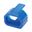EATON TRIPPLITE Plug-Lock Inserts C14 power cord to C13 outlet Blue