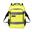 Dicota Backpack HI-VIS Base 24 litre yellow