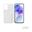 Samsung Smart View Wallet Cover White, f&uuml;r Galaxy A55,