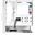 Azza Guardian 520WW Midi Tower ohne Netzteil weiss/braun