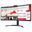34" (86,36cm) LG Electronics 34CR651W-BP WQHD Curved Intel