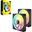 Corsair iCUE LX140 RGB 2er-Pack 140x140x25mm 350-2000 U/min 10-36