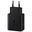 45 Watt Samsung Schnellladegerät USB-C USB-C Kabel 1,8m schwarz