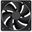NZXT F Series F120P 120x120x25mm 500-2000 U/min 30 dB(A) schwarz