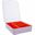 InLine Kleinteilebox, 4 Fächer, Abmessungen: 180x140x40mm, orange