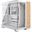 Corsair 6500X Midi Tower ohne Netzteil weiss/holz