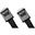 (€169,80*/1m) 0.50m Icy Dock SAS Adapterkabel SFF-8654 Stecker
