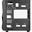 Aerocool Glider Cosmo-A-BK-v2 Midi Tower Schwarz