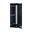 Rockstable 19" 37H 600x1000x1800 Gitternetztür, schwarz