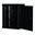 Rockstable 19" 15 HE 600x440x770 Stahltür, schwarz