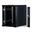 Rockstable 19" 15 HE 600x800x770 Glastür, schwarz