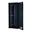 Rockstable 19" 42H 800x1200x2000 Gitternetzt&uuml;r, schwarz