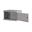 Rockstable 19" 6 HE 600x440x370 Stahltür, weiß