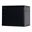 Rockstable 19" 9 HE 600x440x503 Stahltür, schwarz