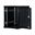 Rockstable 19" 15 HE 600x800x770 Gitternetztür, schwarz