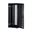 Rockstable 19" 27HE 600x600x1400 Gitternetztür, schwarz