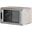 Rockstable 19" 6 HE 600x440x370 Glastür, weiß