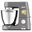 Kenwood KWL90.004SI K&uuml;chenmaschine 1400 W 7 l Silber Integrierte