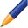 STABILO Kugelschreiber pointball orange Schreibfarbe blau, 1 St.