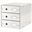 LEITZ Schubladenbox Click & Store wei&szlig; 60480001, DIN A4 mit
