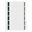 LEITZ 600 Ordneretiketten 1686-00-85 grau