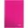LEITZ Notizbuch WOW DIN A4 kariert, pink-metallic Hardcover 160 Seiten