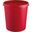 helit "the german" Papierkorb 30,0 l rot