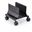 StarTech Computer Tower Cart Rolling CPU Caddy w/ Wheels, Adjustable