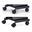 StarTech Computer Tower Cart Rolling CPU Caddy w/ Wheels, Adjustable