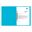 OXFORD Schnellhefter TOP FILE+ Karton hellblau DIN A4