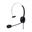 Manhattan USB Mono Headset Over-Ear USB-A-Stecker schwarz