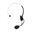 Manhattan USB Mono Headset Over-Ear USB-A-Stecker schwarz