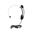 Manhattan USB Mono Headset Over-Ear USB-A-Stecker schwarz