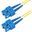 (€7,95*/1m) 2.00m Startech LWL Verlegekabel SC Stecker auf SC