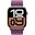 Apple Watch Series 10 GPS 42mm Rose Gold Aluminium Case with Plum