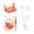 Cudy AC1200 WLAN-Router Schnelles Ethernet Orange