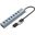 Conceptronic USB-Hub 7-Port 3.0 ->7x3.0 +TypC 5Gbps m.Nz gr