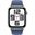 APPLE WATCH SE CELL 44MM SILVER W. DENIM SPORT BAND S/M