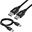 (&euro;15,80*/1m) 0.50m Club 3D USB Anschlusskabel Stecker auf