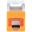 Intellinet Cat6a 10G STP Keystone-Modul orange