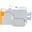 Intellinet Cat6a 10G STP Keystone-Modul orange