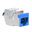 Intellinet Cat6a 10G STP Keystone-Modul blau
