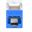 Intellinet Cat6a 10G STP Keystone-Modul blau