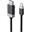 1.00m ALOGIC SERIES CABLE - BLACK