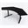 Arozzi Gaming-Tisch Arena Angelo PureBlack 135°-225x102cm1/2
