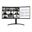 34" (86,36cm) LG Electronics UltraWide 34WR55QK-B schwarz