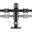 StarTech Crossbar Dual Monitor Desk Stand, Double 27inch Screens/VESA