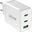 InLine USB PD Netzteil, GaN Ladegerät, 3-Port, Dual USB-C+USB-A,